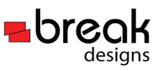 custom filters break design logo